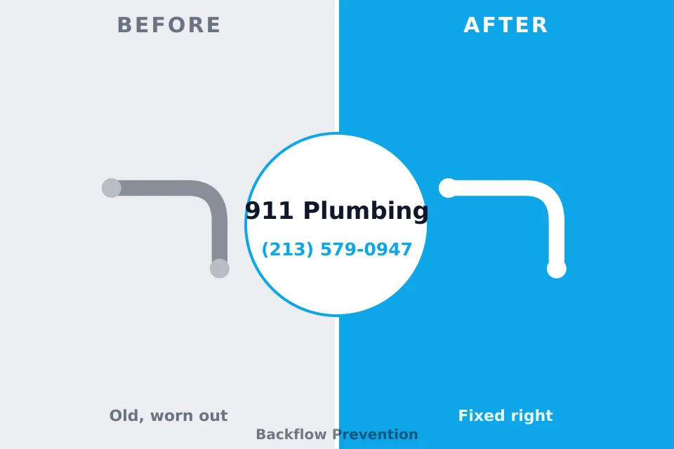 Before and after: plumbing company Arlington, TX
